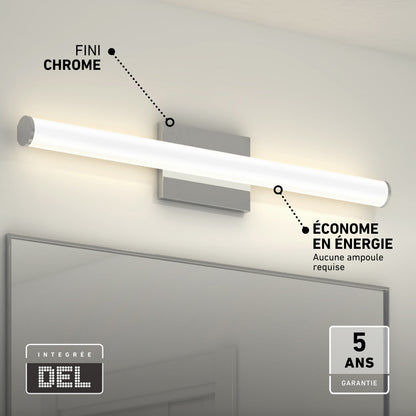 Nuvo 24" LED Bathroom Vanity Light 5CCT