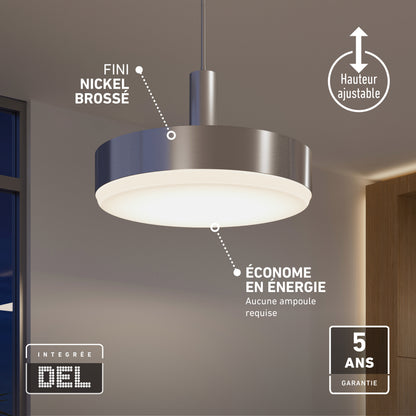Fritz PRO 21" lámpara suspendida LED 5CCT
