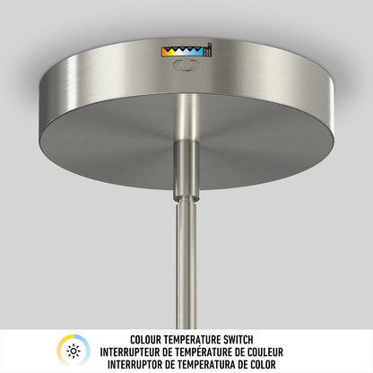 Fritz PRO 21" lámpara suspendida LED 5CCT