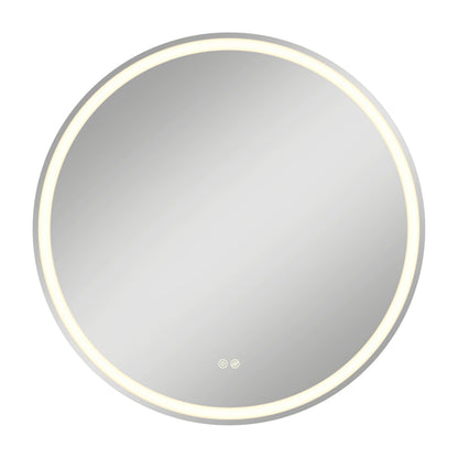 Espejo de baño LED Delany de 32" con antiempañante