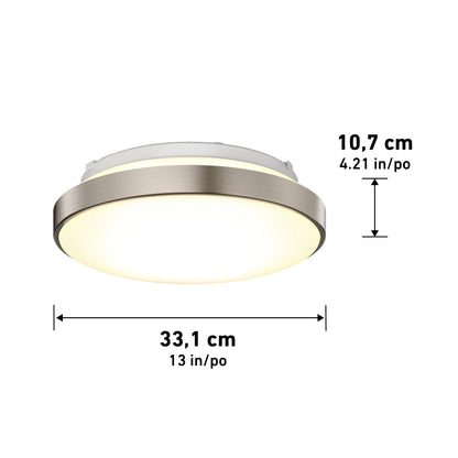 Valen 13" LED Flush Mount — Bulbs Not Included