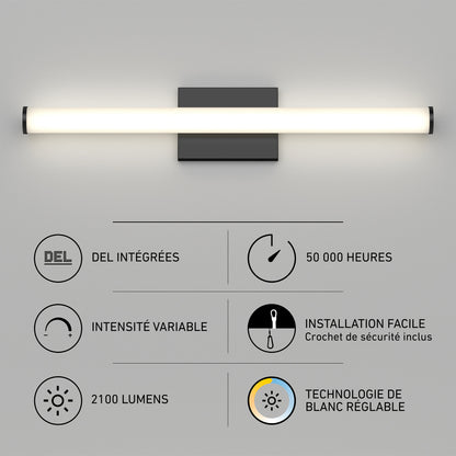 Nuvo 24" LED Bathroom Vanity Light 5CCT