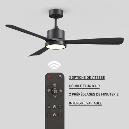 Adney 52" ventilador de techo LED