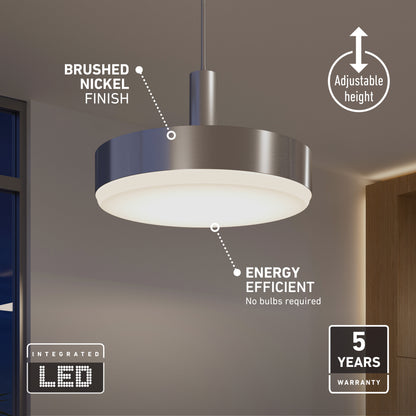 Fritz PRO 21" lámpara suspendida LED 5CCT