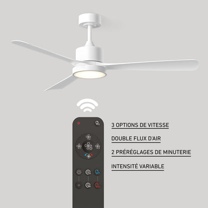 Adney 52" ventilador de techo LED