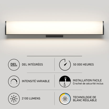 Manor 27" LED Bathroom Vanity Light 5CCT