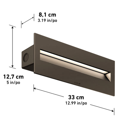 Dark Sky Pro 12" LED Step Light