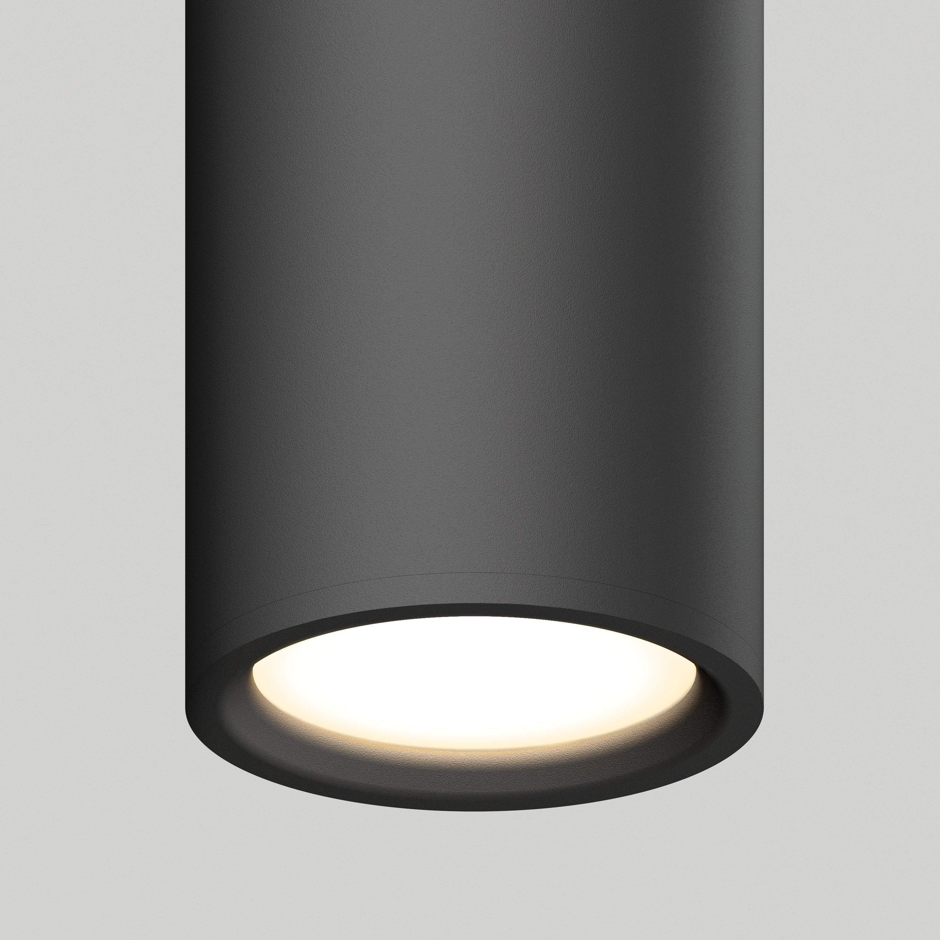 Damian LED Cylinder Pendant in Black | Artika Pro