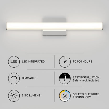 Mylo 24" LED Bathroom Vanity Light 5CCT