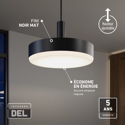 Fritz PRO 21" lámpara suspendida LED 5CCT