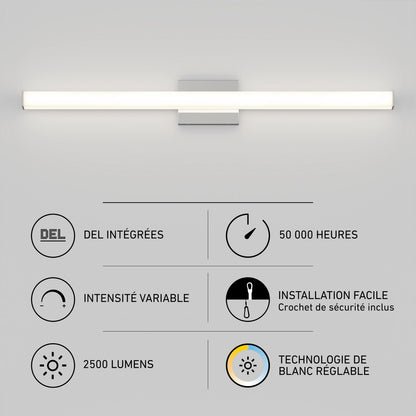 Mylo 36" LED Bathroom Vanity Light 5CCT