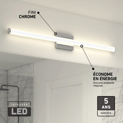 Nuvo 36" LED Bathroom Vanity Light 5CCT