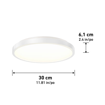 Rayker PRO 12" LED Flush Mount with Interchangeable Trim