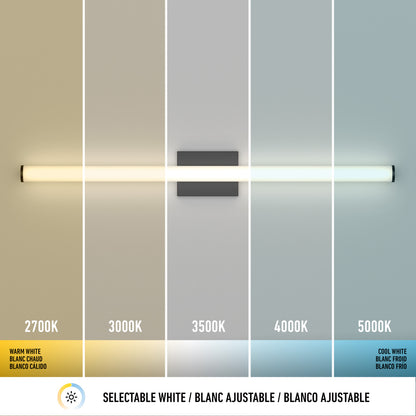 Nuvo 36" LED Bathroom Vanity Light 5CCT