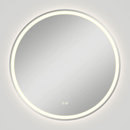 Espejo de baño LED Delany de 32" con antiempañante