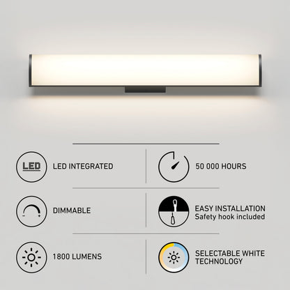 Manor 27" LED Bathroom Vanity Light 5CCT