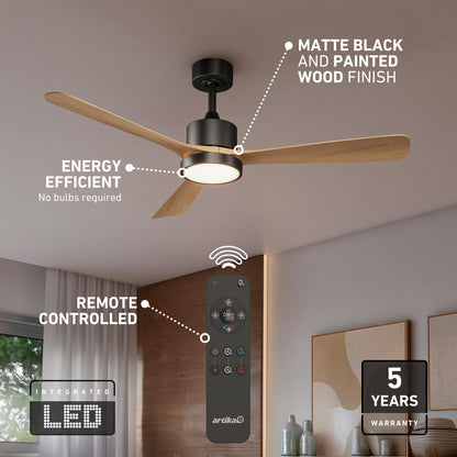 Adney 52" ventilador de techo LED